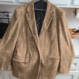 Tan Textured Blazer